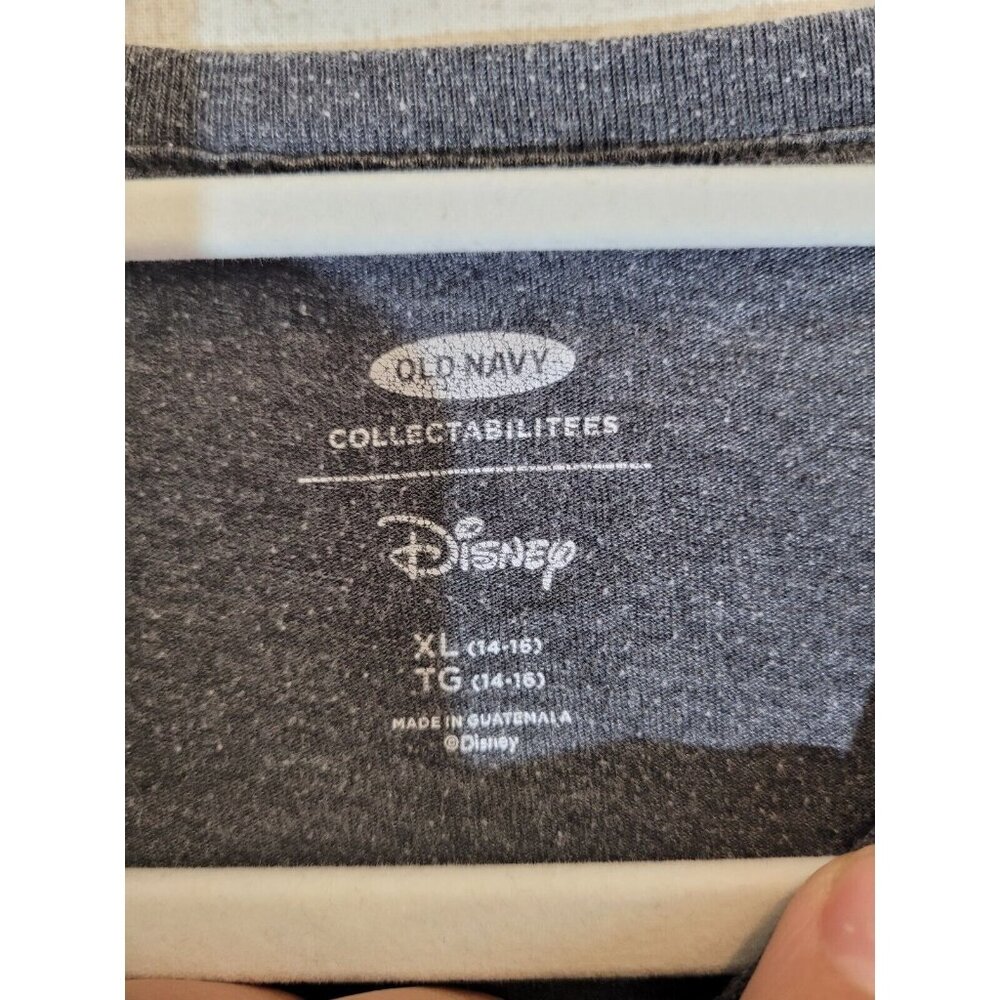 Disney Mickey Mouse T Shirt Kids XL 14-16 Gray Short Sleeve Old Navy Crew Neck - Picture 4 of 6